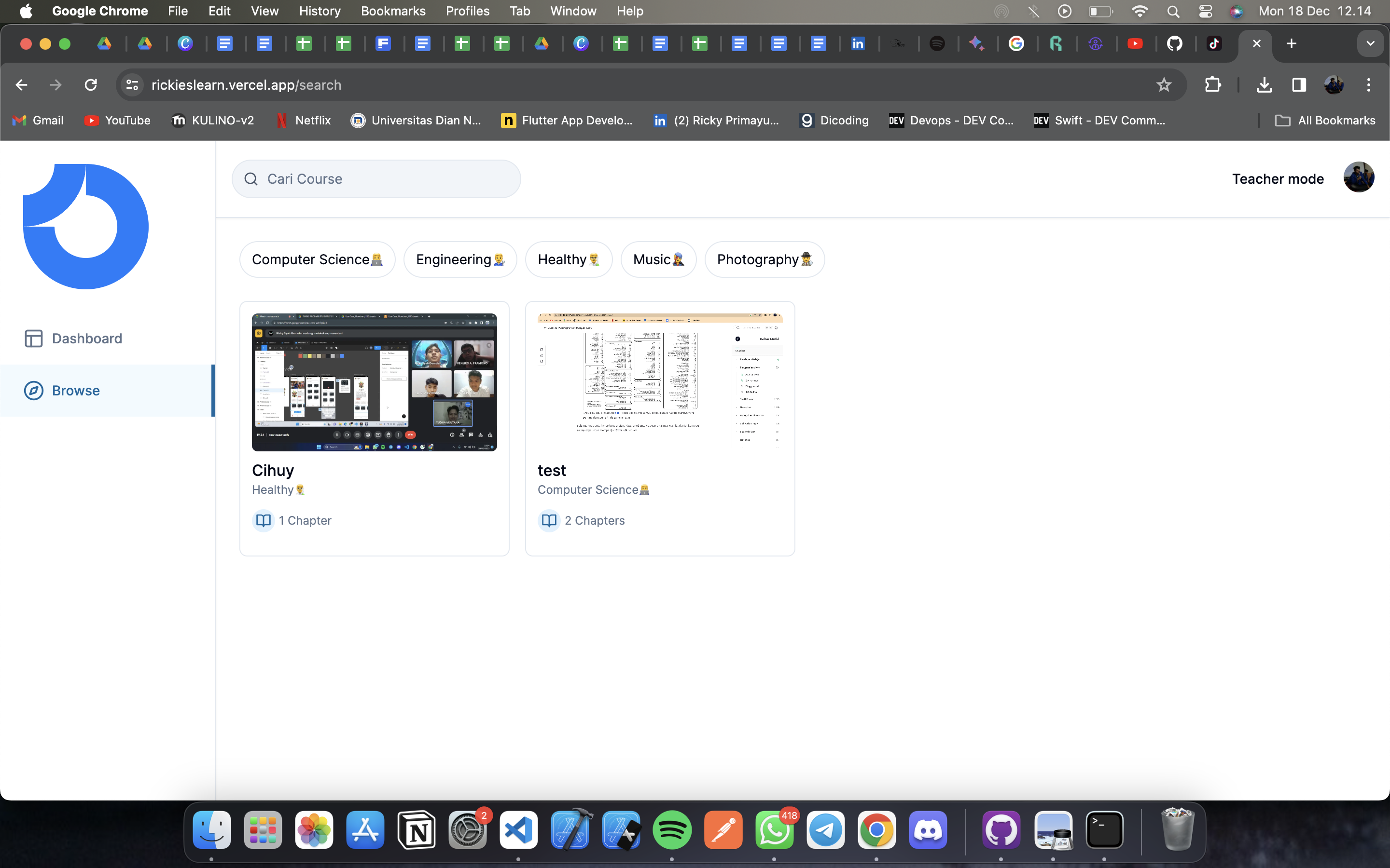 Learning Management System
